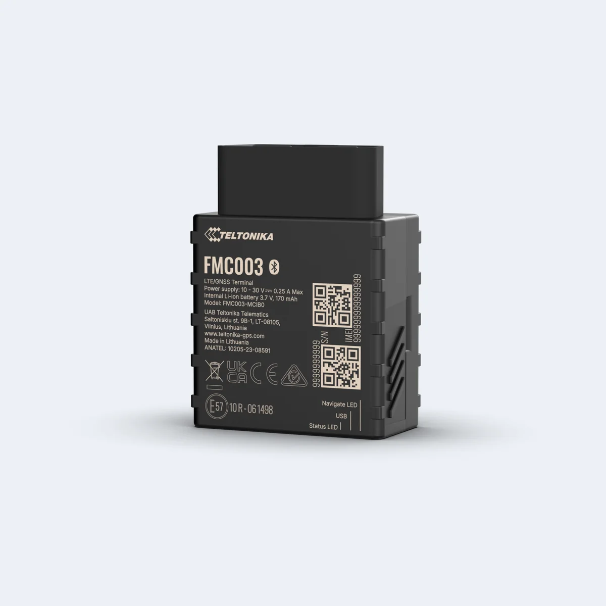 Plug-in OBD tracker